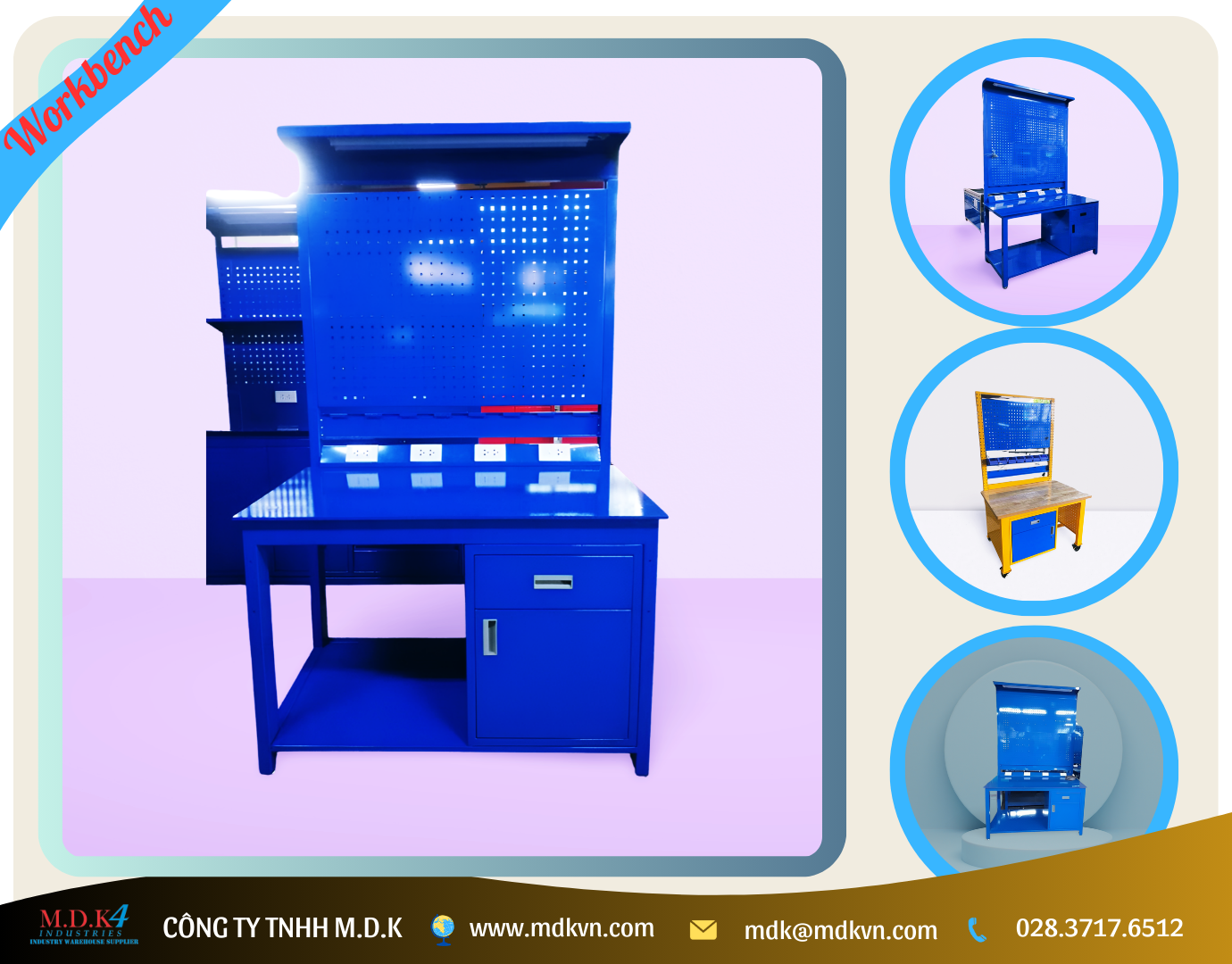 Bàn thao tác / workbench MDK4-004